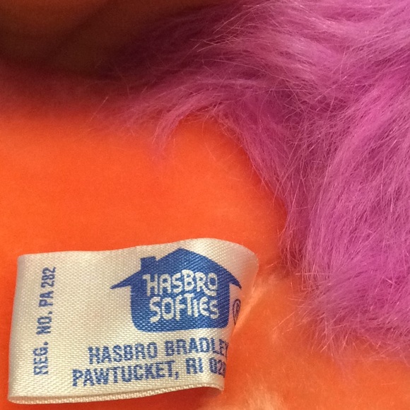 Vtg 1984 Hasbro Softies Bumblelion.  Stuff toy. - Picture 6 of 10